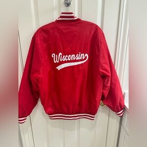 Recess Apparel Wisconsin Varsity Bomber Jacket